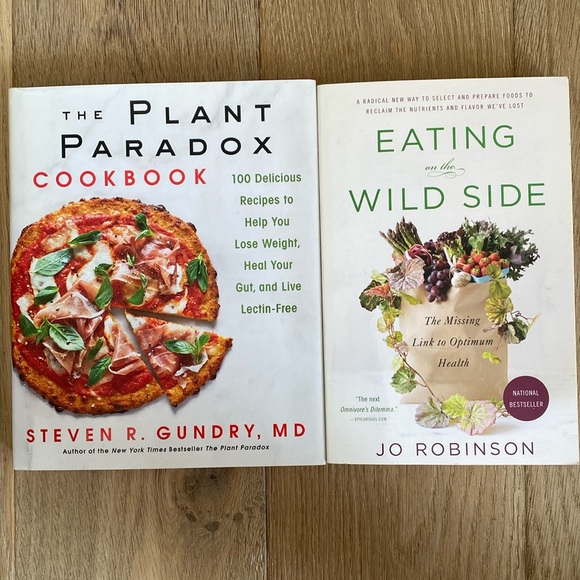 The Plant Paradox Cookbook and Eating On The Wild Side 2 like new book set. - Picture 1 of 12